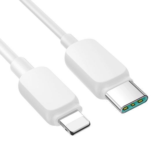 USB-C - Lightning Lade- und Datenkabel Joyroom S-A14, 30W, 1.2m, Weiß