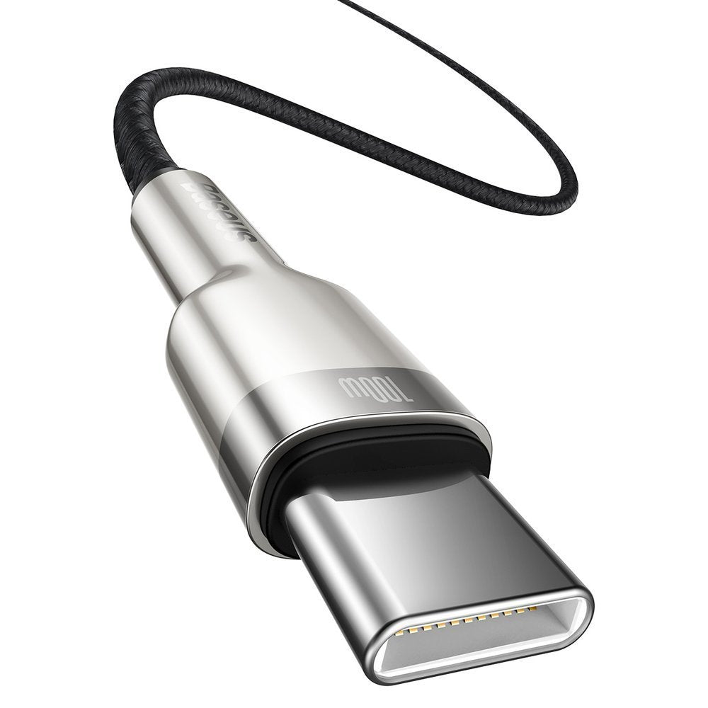 Câble de Données et de Charge USB-C - USB-C Baseus Cafule, 100W, 2m, Noir CATJK-D01