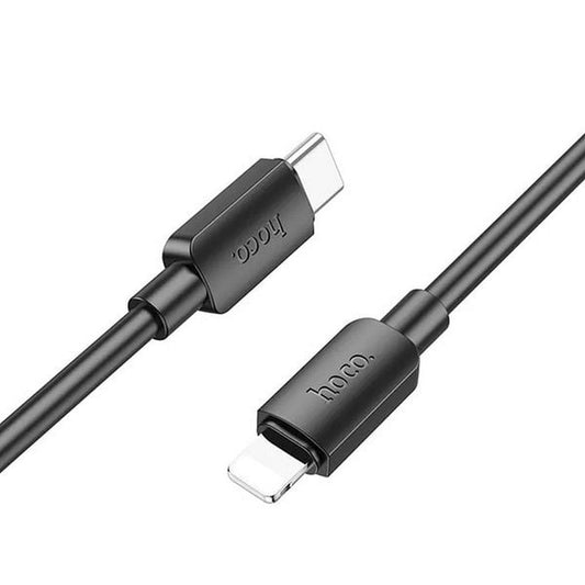 USB-C - Lightning Daten- und Ladekabel HOCO X96, 20W, 1m, Schwarz