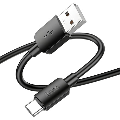 Câble de Données et de Charge USB-A - USB-C HOCO X96, 27W, 0.25m, Noir