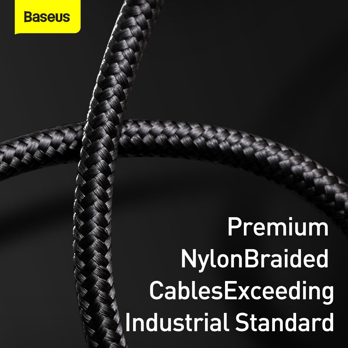 USB-A to USB-C Data and Charging Cable by Baseus, 66W, 2m, Black CASX020101
