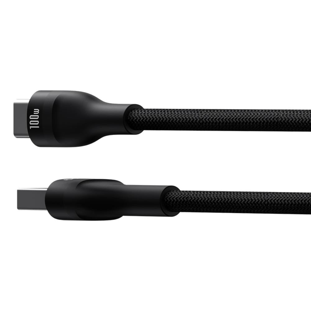 Cablu Date si Incarcare USB-A - USB-C Baseus Flash Series II, 100W, 1m, Negru P10311804111-00
