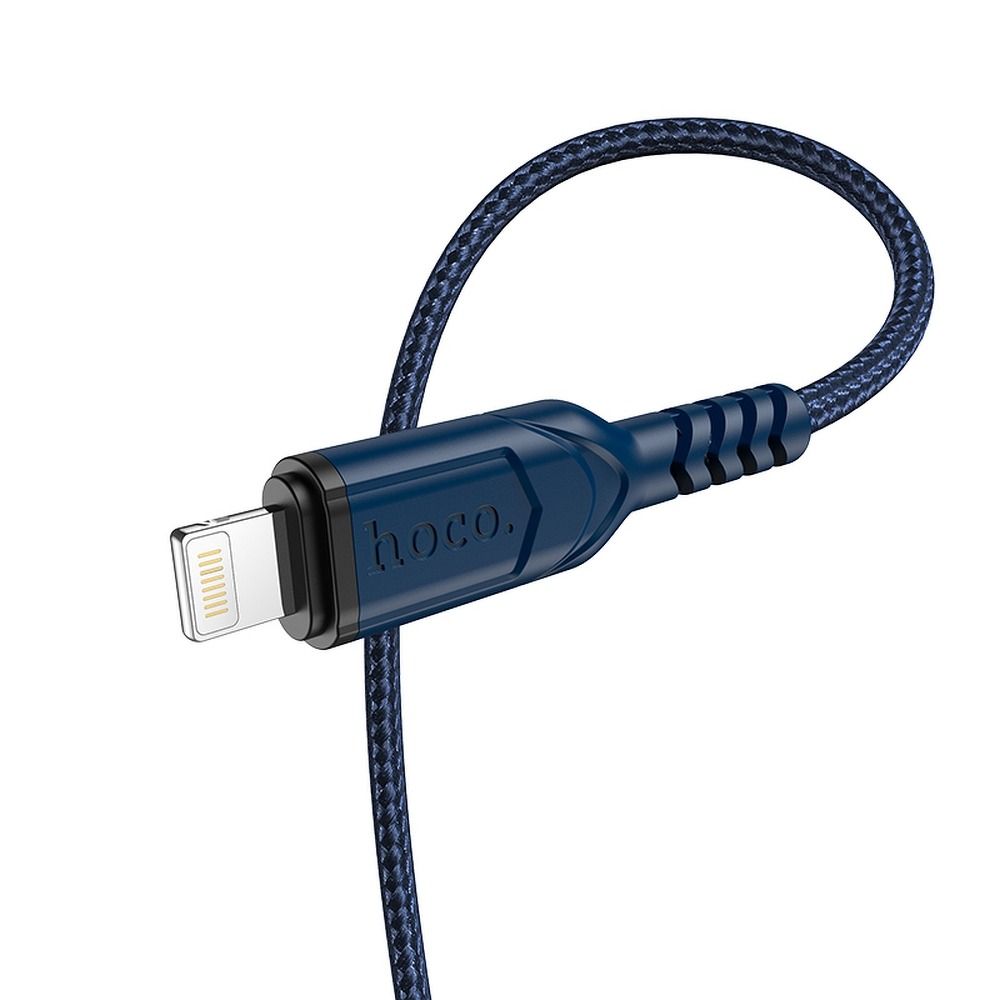 Câble de Données et de Charge USB-A - Lightning HOCO X59 Victory, 18W, 1m, Bleu