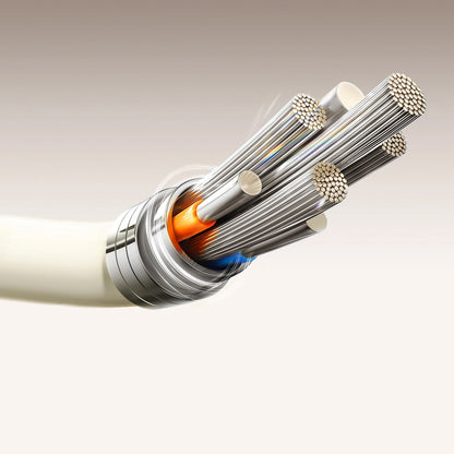 USB-A to USB-C Data and Charging Cable Joyroom S-A53, 18W, 1.2m, Beige