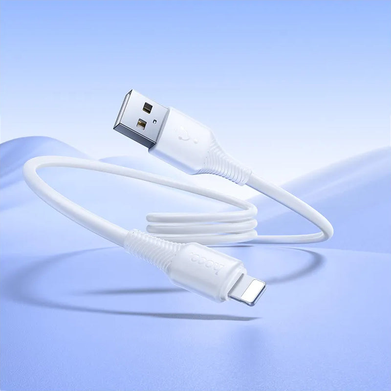 Câble de Données et de Charge USB-C - Lightning HOCO X120, 20W, 1m, Blanc