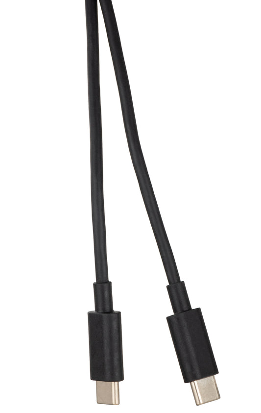 Daten- und Ladekabel USB-A - USB-C HMD, 15W, 1m, Schwarz 80300226H001