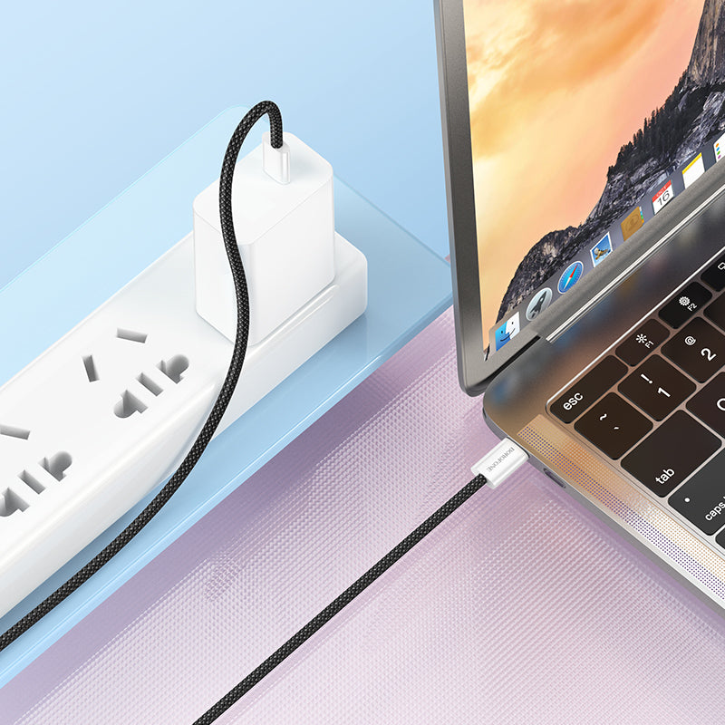 USB-C Daten- und Ladekabel - USB-C Borofone BX103 Original, 60W, 1m, Schwarz