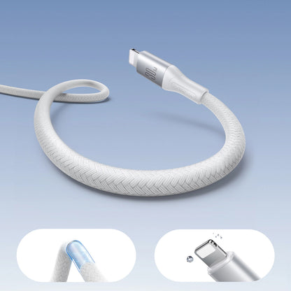 Câble de Données et de Charge USB-C - Lightning Joyroom S-A28 Flash, 30W, 2m, Blanc