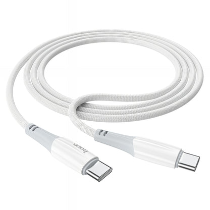 Câble de Données et de Charge USB-C - USB-C HOCO X70, 60W, 1m, Blanc
