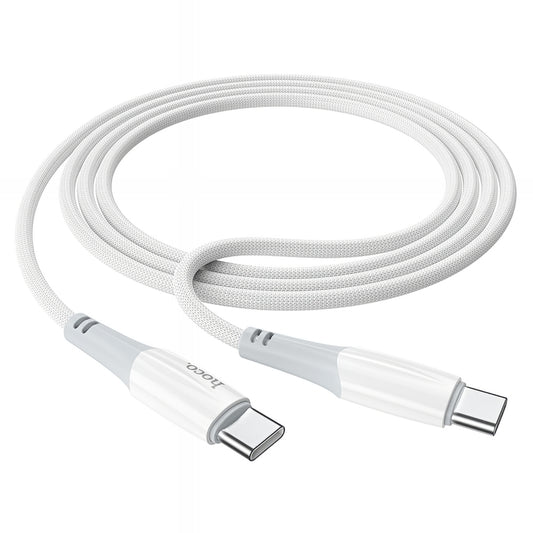 USB-C Data and Charging Cable - USB-C HOCO X70, 60W, 1m, White