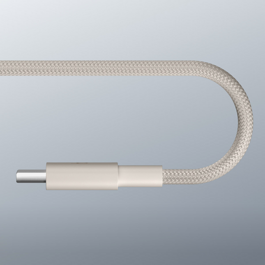 Câble de Données et de Charge USB-C - USB-C Beats, 1.5m, Beige MDGD4ZM/A