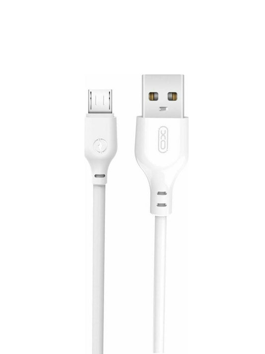 Câble de Données et de Charge USB-A - microUSB XO Design NB103, 18W, 2m, Blanc