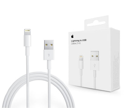 Câble de Données et de Charge USB-A - Lightning Apple A1480, 18W, 1m, Blanc MUQW3ZM/A