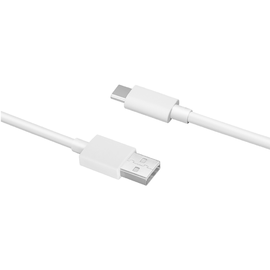 Câble de données et de charge USB-A - USB-C Oppo DL129, 1m, Blanc 611602000006