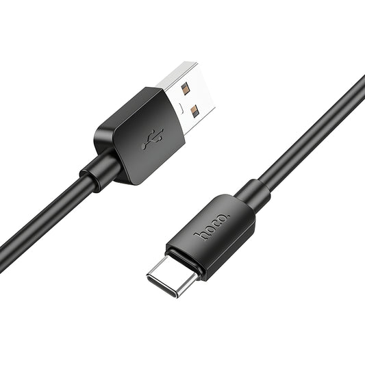 Câble de données et de charge USB-A - USB-C HOCO X96, 27W, 1m, Noir