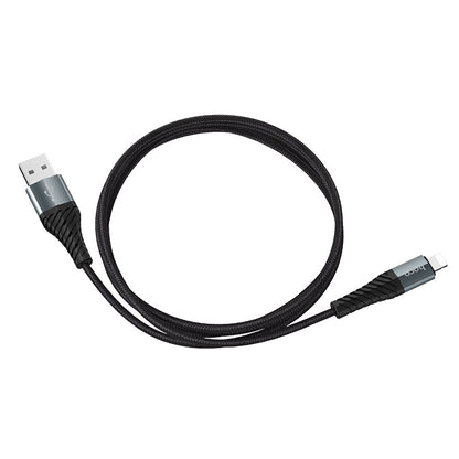 Câble de données et de chargement USB-A - Lightning HOCO X38 Cool, 18W, 1m, noir 