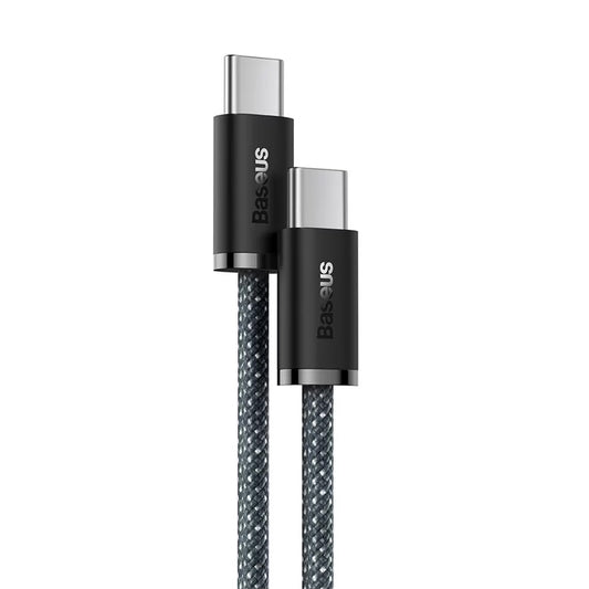 Cablu Date si Incarcare USB-C - USB-C Baseus Dynamic Series, 100W, 1m, Gri CALD000216