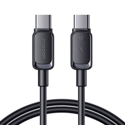 Câble de Données et de Charge USB-C - USB-C Joyroom A14, 60W, 1.2m, Noir