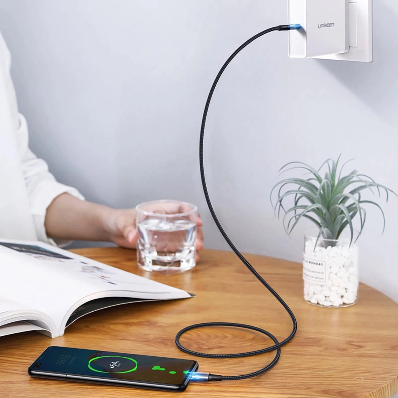 USB-C Daten- und Ladekabel - USB-C UGREEN US316, 100W, 1,5m, Grau