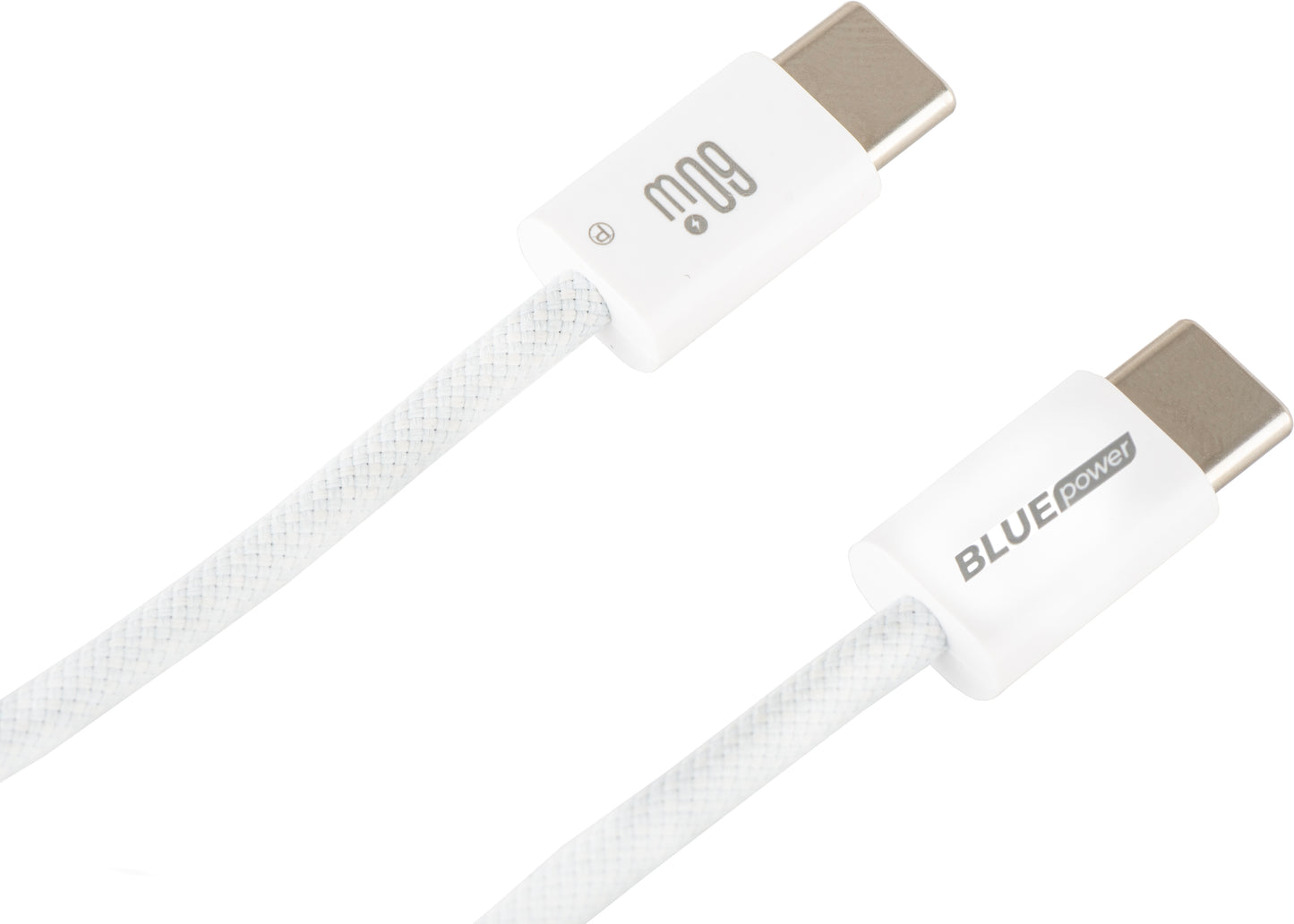Daten- und Ladekabel USB-C - USB-C Blue Power NB-Q273, 60W, 1m, Weiß