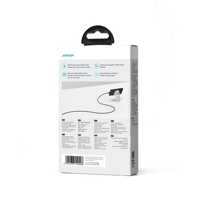 USB-A - USB-C Daten- und Ladekabel Joyroom Multi-Color S-A34, 100W, 1m, Schwarz