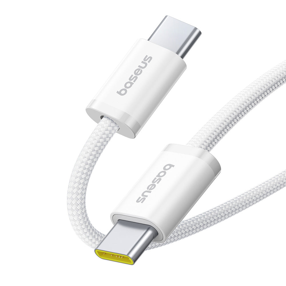 Câble de Données et de Charge USB-C - USB-C Baseus Dynamic 4 Series, 100W, 1m, Blanc P10381400211-00