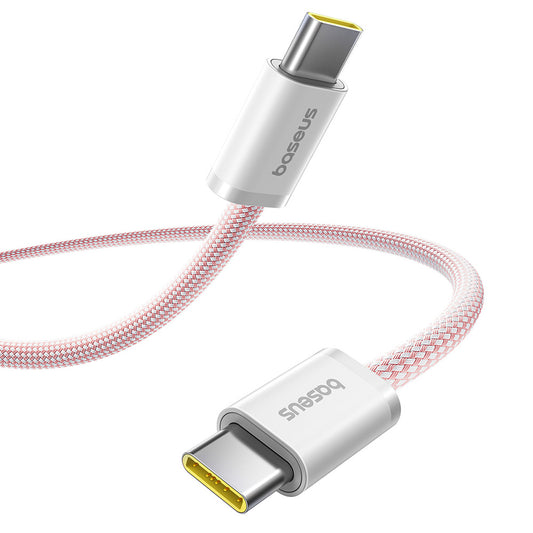 Câble de Données et de Charge USB-C - USB-C Baseus Dynamic 4 Series, 100W, 1m, Rose P10381400411-00