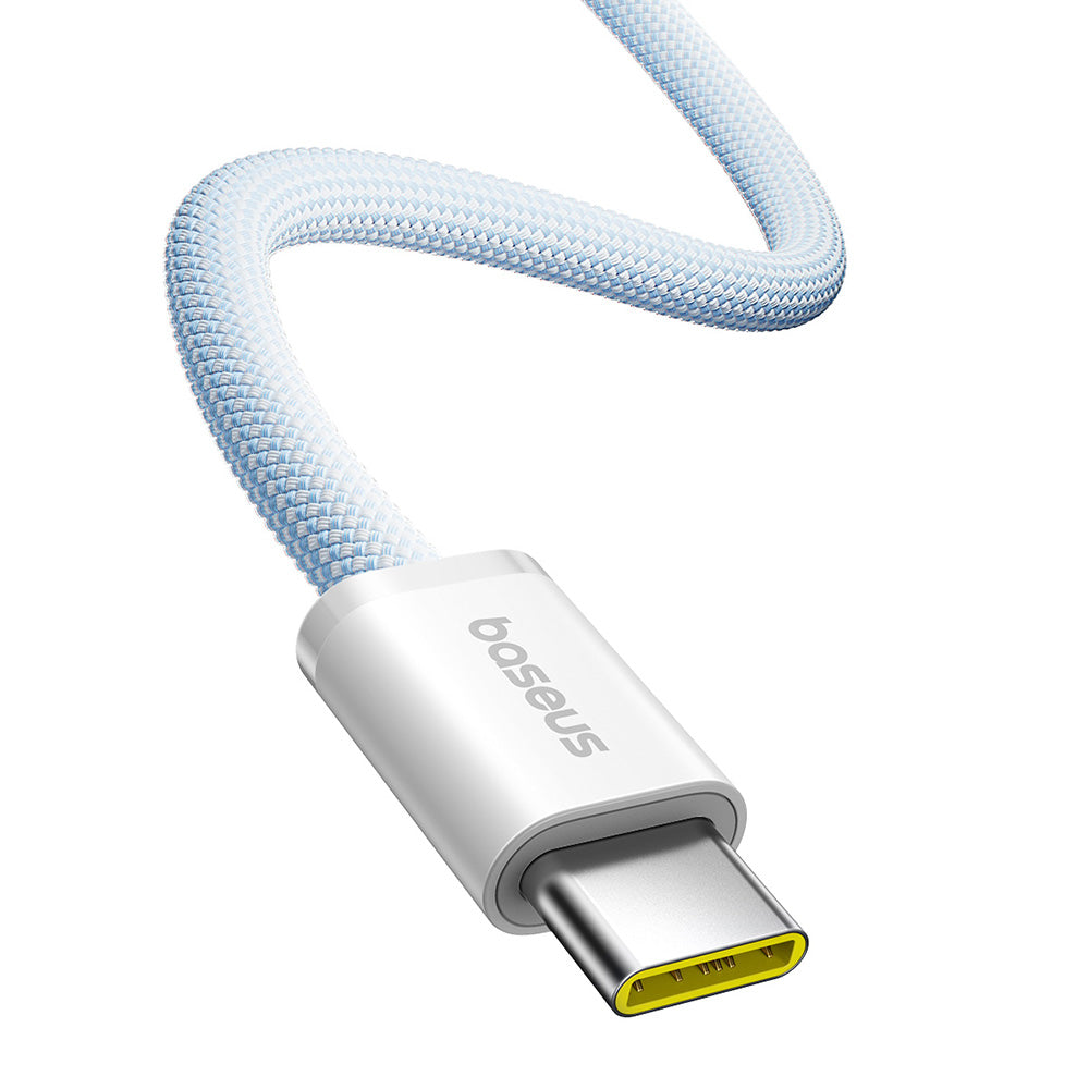 Câble de Données et de Charge USB-C - USB-C Baseus Dynamic 4 Series, 100W, 2m, Bleu P10381400311-01