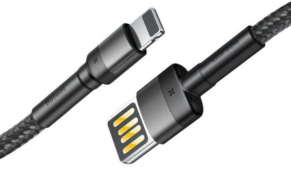 Daten- und Ladekabel USB-A - Lightning Baseus Cafule Special Edition, 18W, 1m, Grau CALKLF-GG1