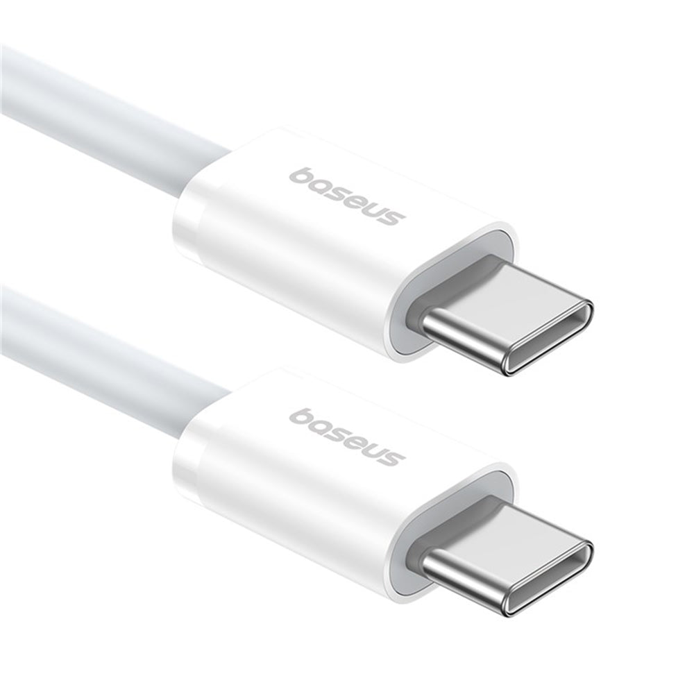 Câble de Données et de Charge USB-C - USB-C Baseus Superior Series 2, 30W, 2m, Blanc P10365200211-01