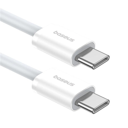 Câble de Données et de Charge USB-C - USB-C Baseus Superior Series 2, 30W, 2m, Blanc P10365200211-01
