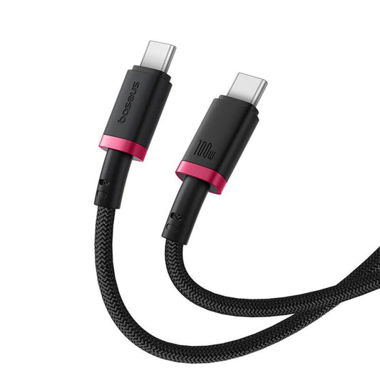 Câble de Données et de Charge USB-C - USB-C Baseus Dura Series, 100W, 2m, Rouge P10377803U01-02