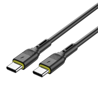 Daten- und Ladekabel USB-C - USB-C WiWu Wi-C034, 60W, 1.2m, Schwarz