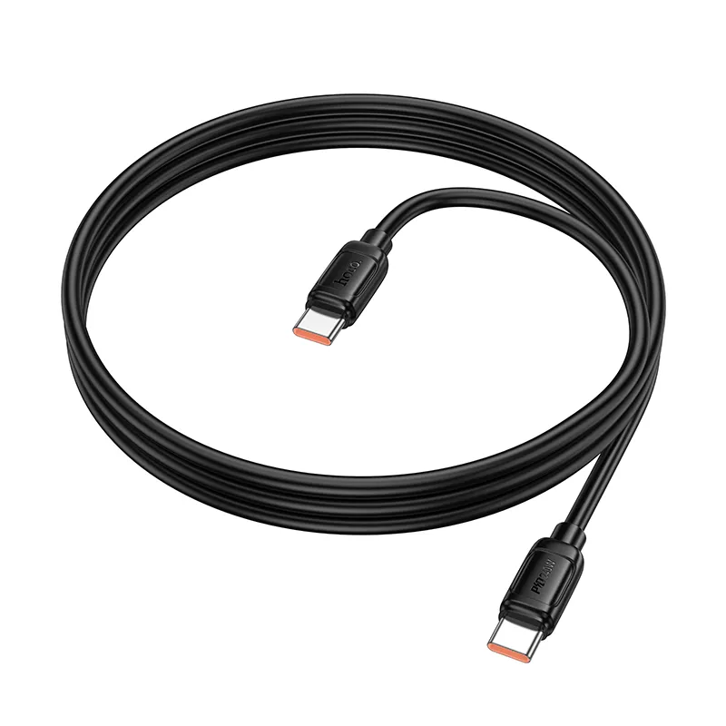 USB-C Daten- und Ladekabel - USB-C HOCO X115, 240W, 1m, Schwarz