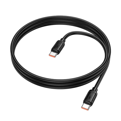 USB-C Daten- und Ladekabel - USB-C HOCO X115, 240W, 1m, Schwarz