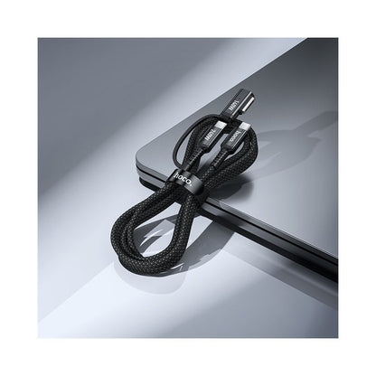 Ladekabel HOCO U142, USB-C - USB-C / MagSafe 3, 240W, 1.8m, Schwarz