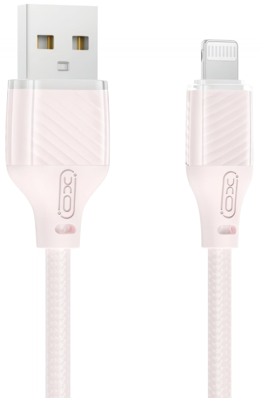 Câble de Données et de Charge USB-A - Lightning XO Design NB291, 18W, 1m, Rose