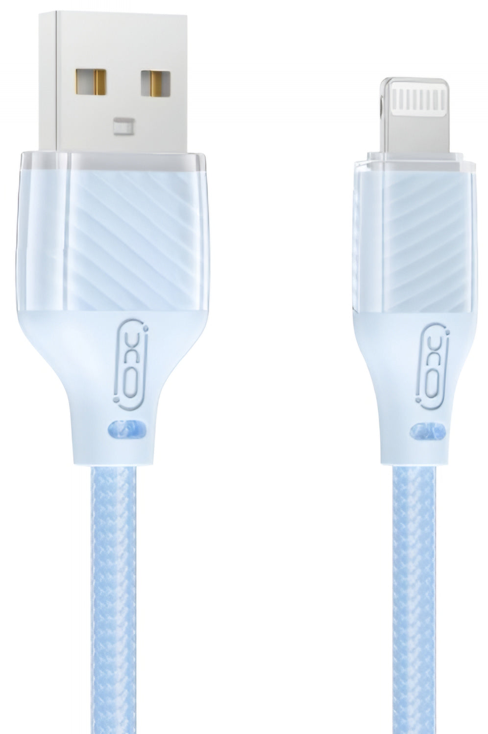 Câble de Données et de Charge USB-A - Lightning XO Design NB291, 18W, 1m, Bleu