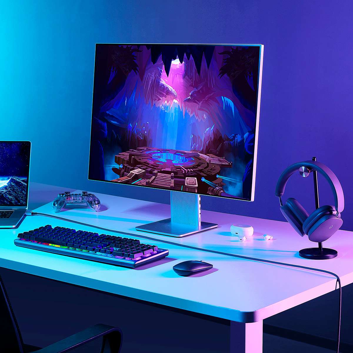 Daten- und Ladekabel USB-C - USB-C Baseus Unbreakable, 100W, 2m, Weiß P10355800221-01