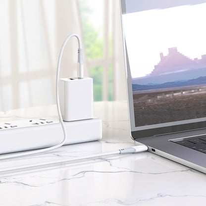Câble de Données et de Charge USB-C - USB-C HOCO X70, 60W, 1m, Blanc