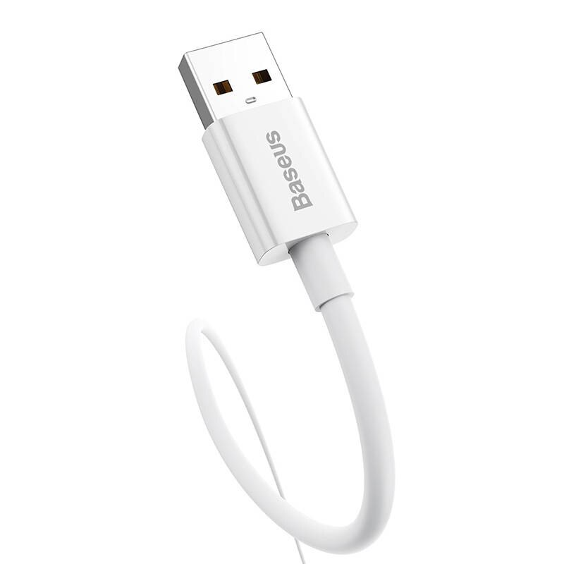 USB-A to USB-C Data and Charging Cable Baseus Superior Series, 100W, 1m, White P10320102214-01