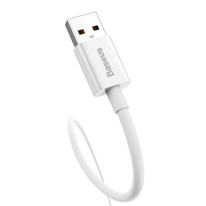 USB-A to USB-C Data and Charging Cable Baseus Superior Series, 100W, 1m, White P10320102214-01