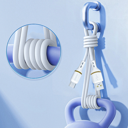 Daten- und Ladekabel USB-A - Lightning Dudao L25L, 30W, 1m, Weiß