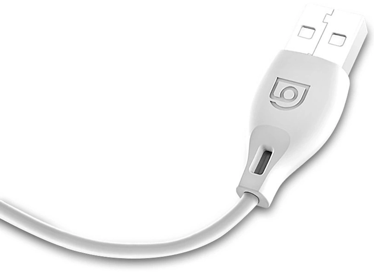 Câble de données et de charge USB-A - microUSB Dudao L4M, 18W, 1m, Blanc