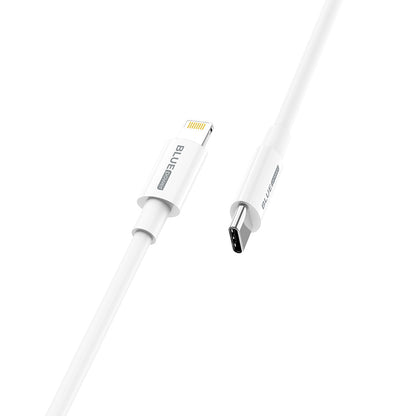 USB-C - Lightning Data and Charging Cable BLUE Power BBX36, 18W, 1m, White