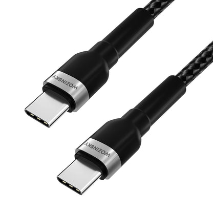 USB-C Data and Charging Cable - USB-C WZK WNBCC2, 65W, 2m, Black