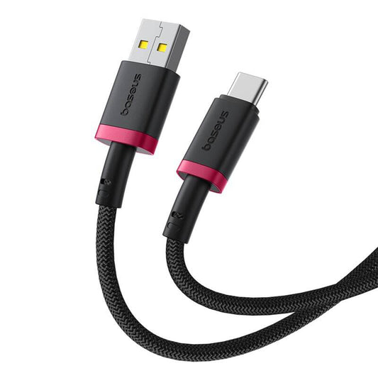 Daten- und Ladekabel USB-A - USB-C Baseus Dura Series, 60W, 1m, Rot P10377802U01-01