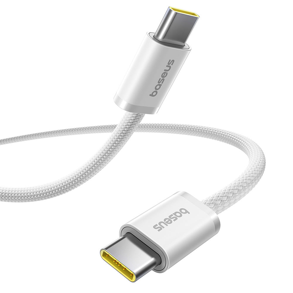 Câble de Données et de Charge USB-C - USB-C Baseus Dynamic 4 Series, 100W, 2m, Blanc P10381400211-01