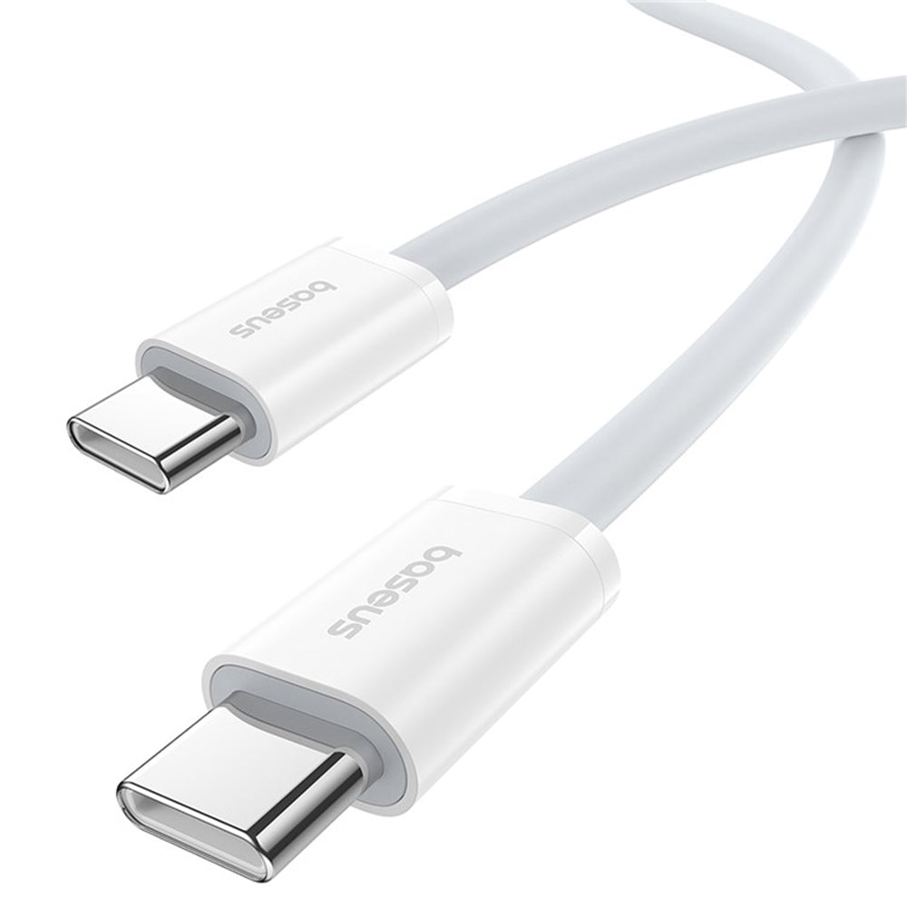 Câble de Données et de Charge USB-C - USB-C Baseus Superior Series 2, 30W, 2m, Blanc P10365200211-01