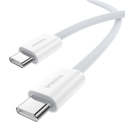 Câble de Données et de Charge USB-C - USB-C Baseus Superior Series 2, 30W, 2m, Blanc P10365200211-01